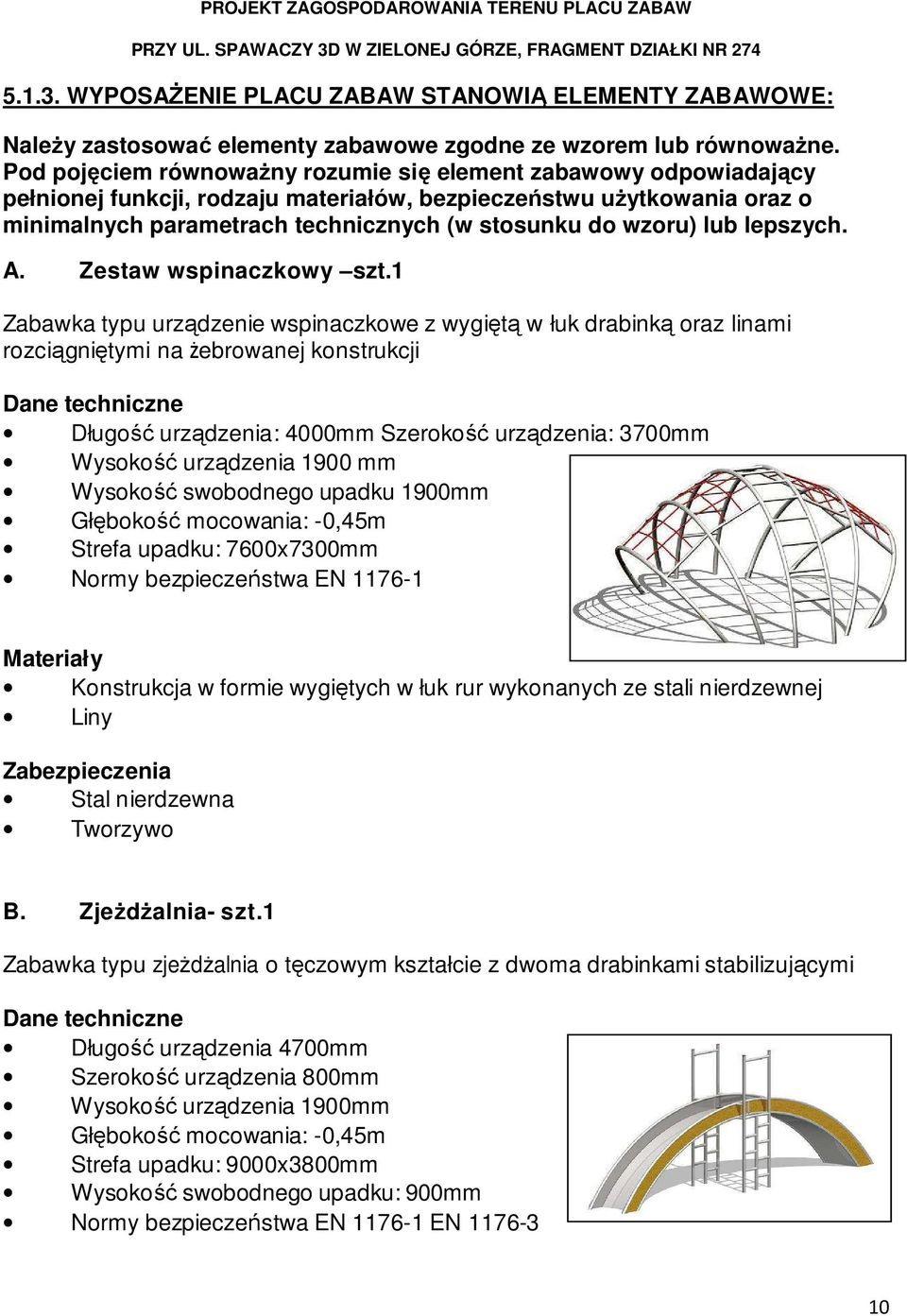 lub lepszych. A. Zestaw wspinaczkowy szt.