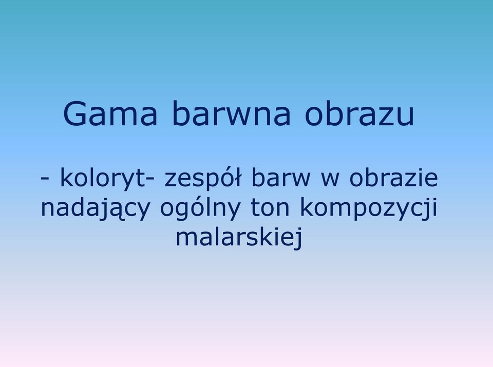 obrazie nadający ogólny