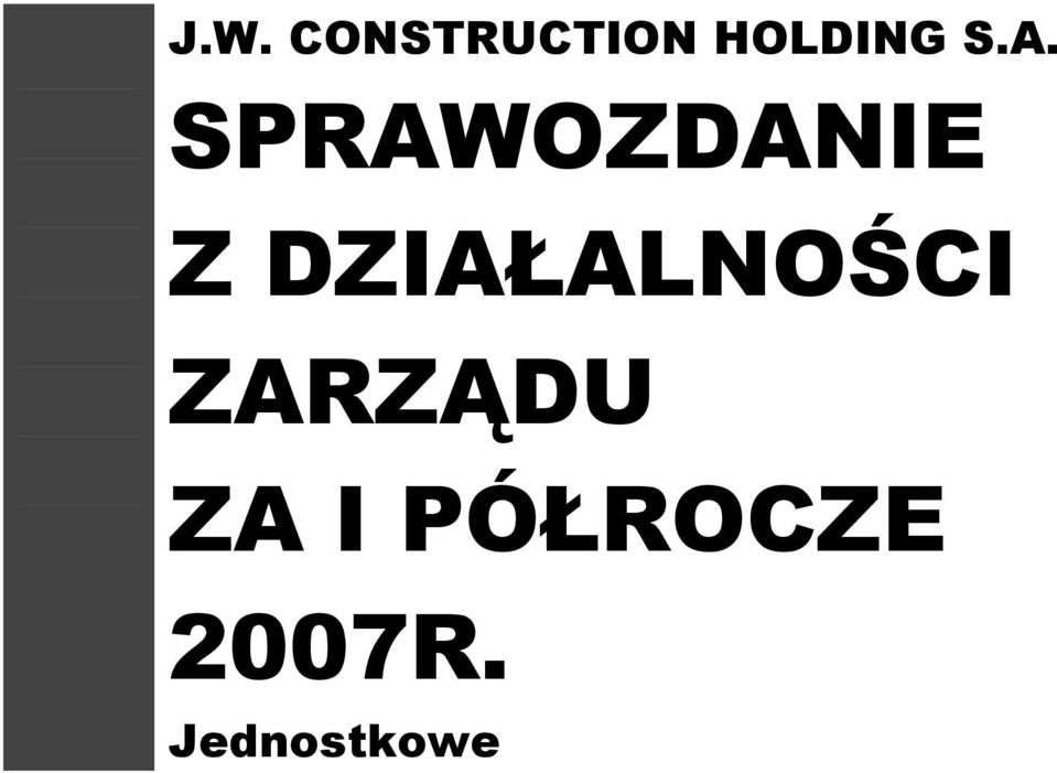 SPRAWOZDANIE Z