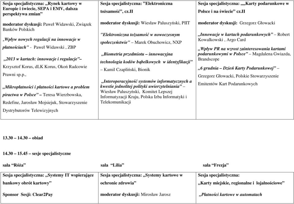 Wierzbowska, Redefine, Jarosław Mojsiejuk, Stowarzyszenie Dystrybutorów Telewizyjnych Sesja specjalistyczna: Elektroniczna toŝsamość, cz.