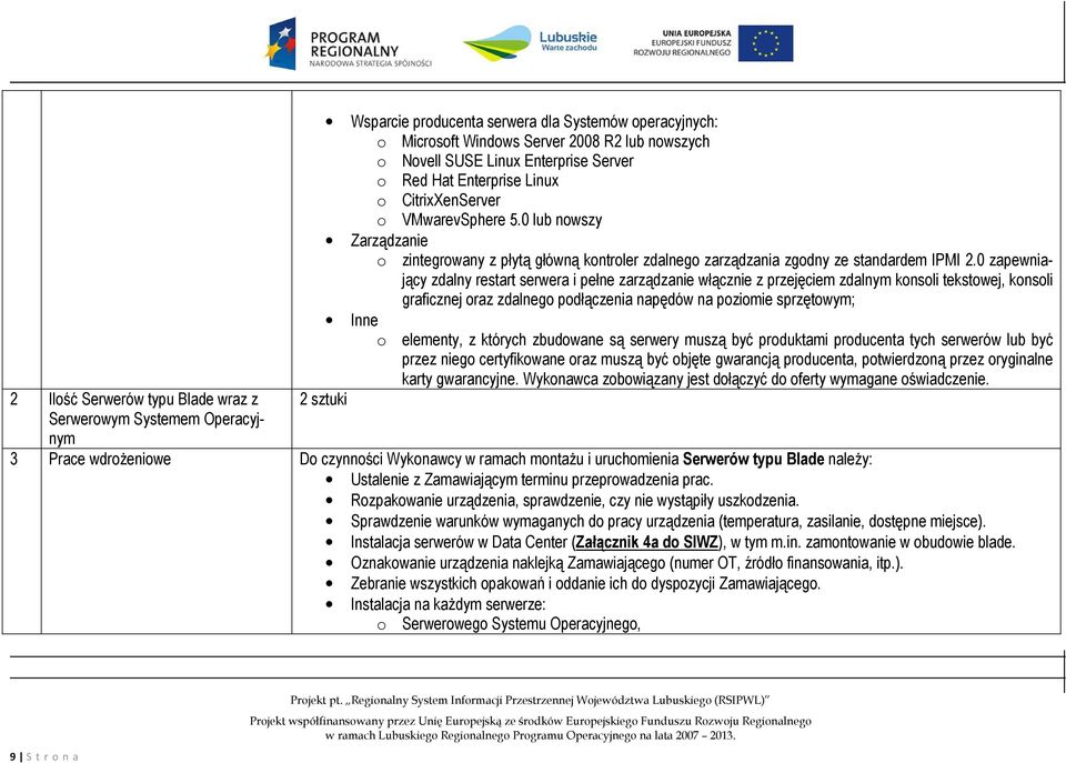 0 zapewniający zdalny restart serwera i pełne zarządzanie włącznie z przejęciem zdalnym konsoli tekstowej, konsoli graficznej oraz zdalnego podłączenia napędów na poziomie sprzętowym; Inne o