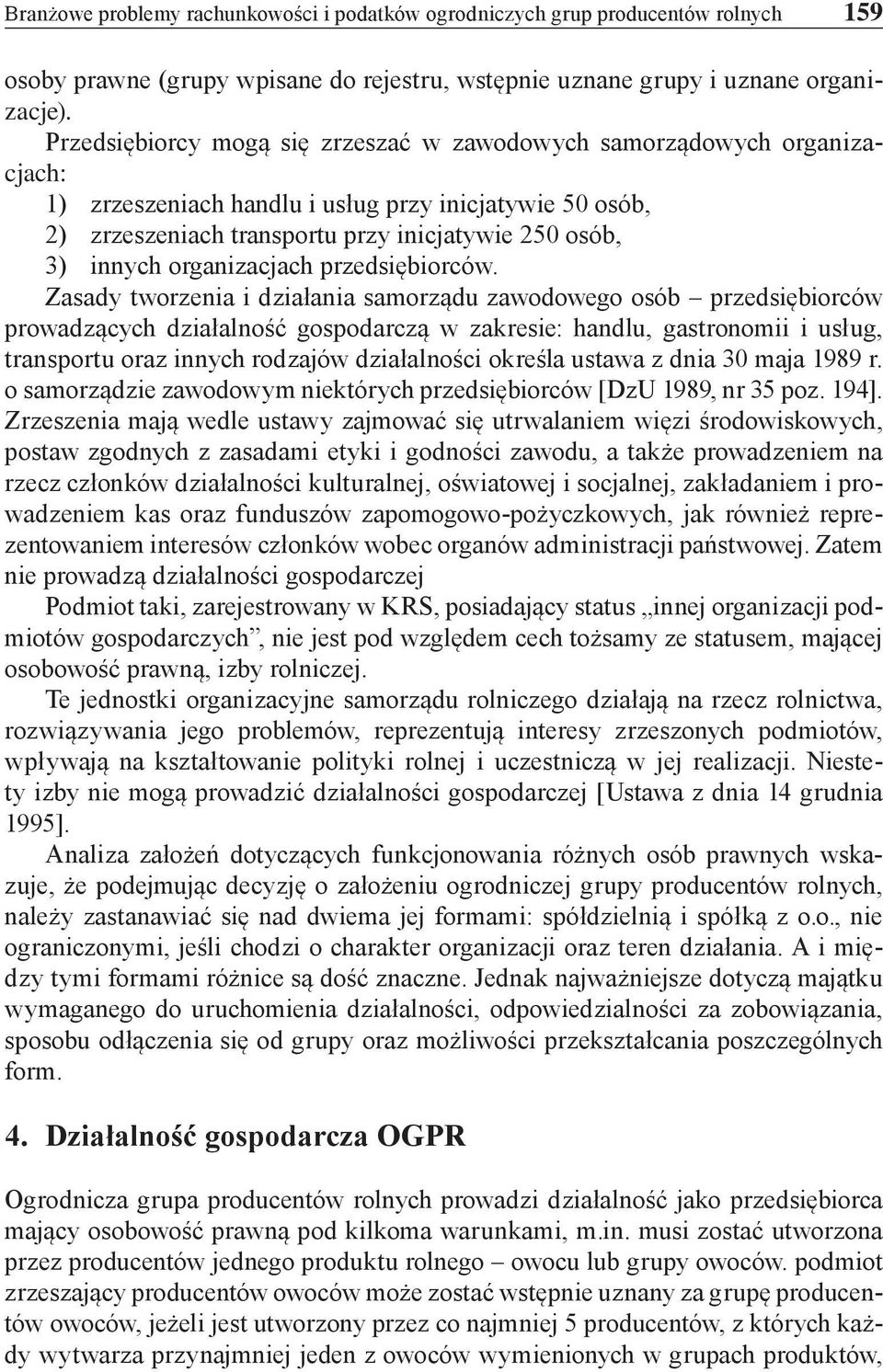 organizacjach przedsiębiorców.