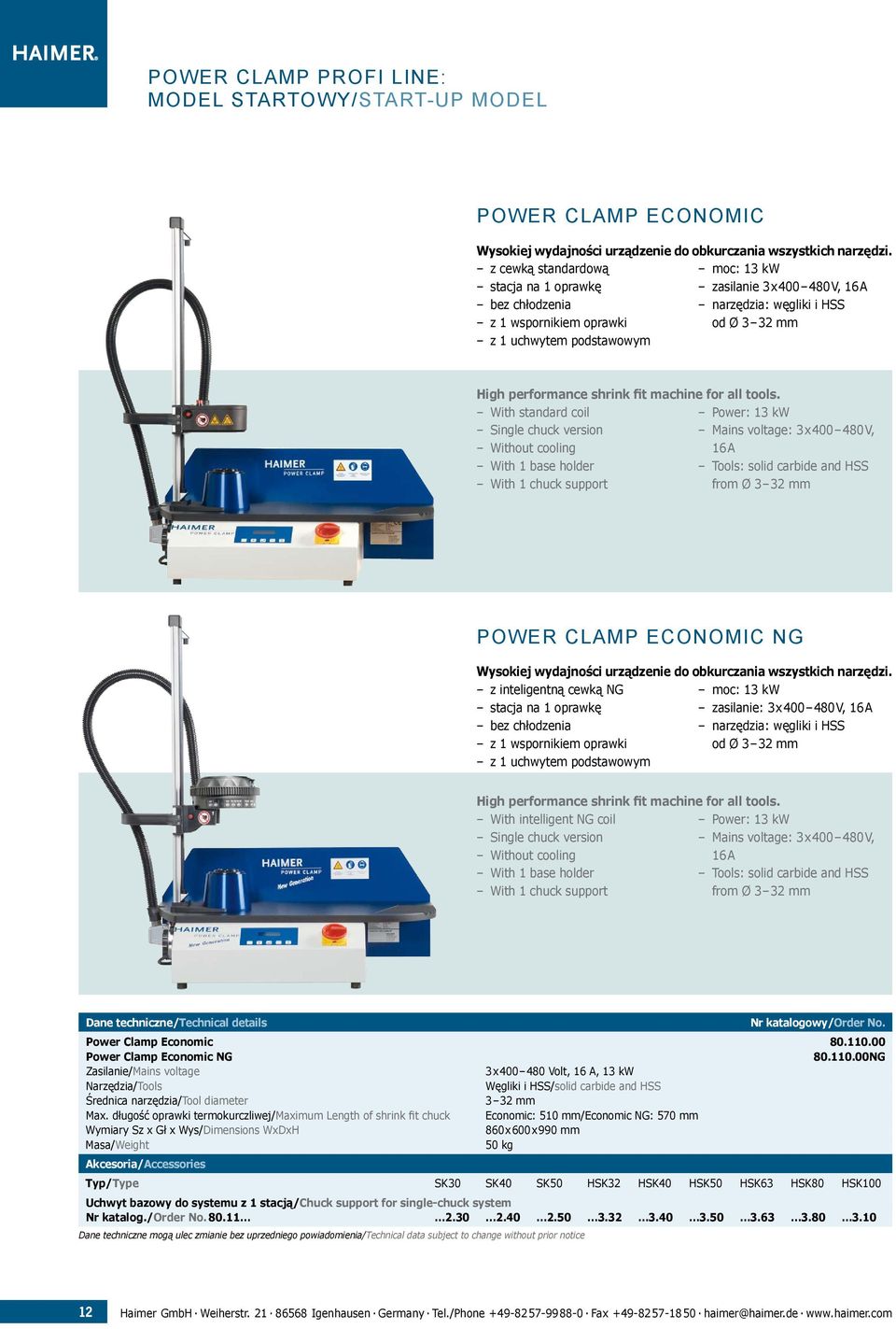 shrink fit machine for all tools.