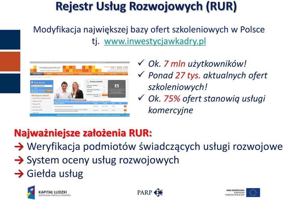 aktualnych ofert szkoleniowych! Ok.