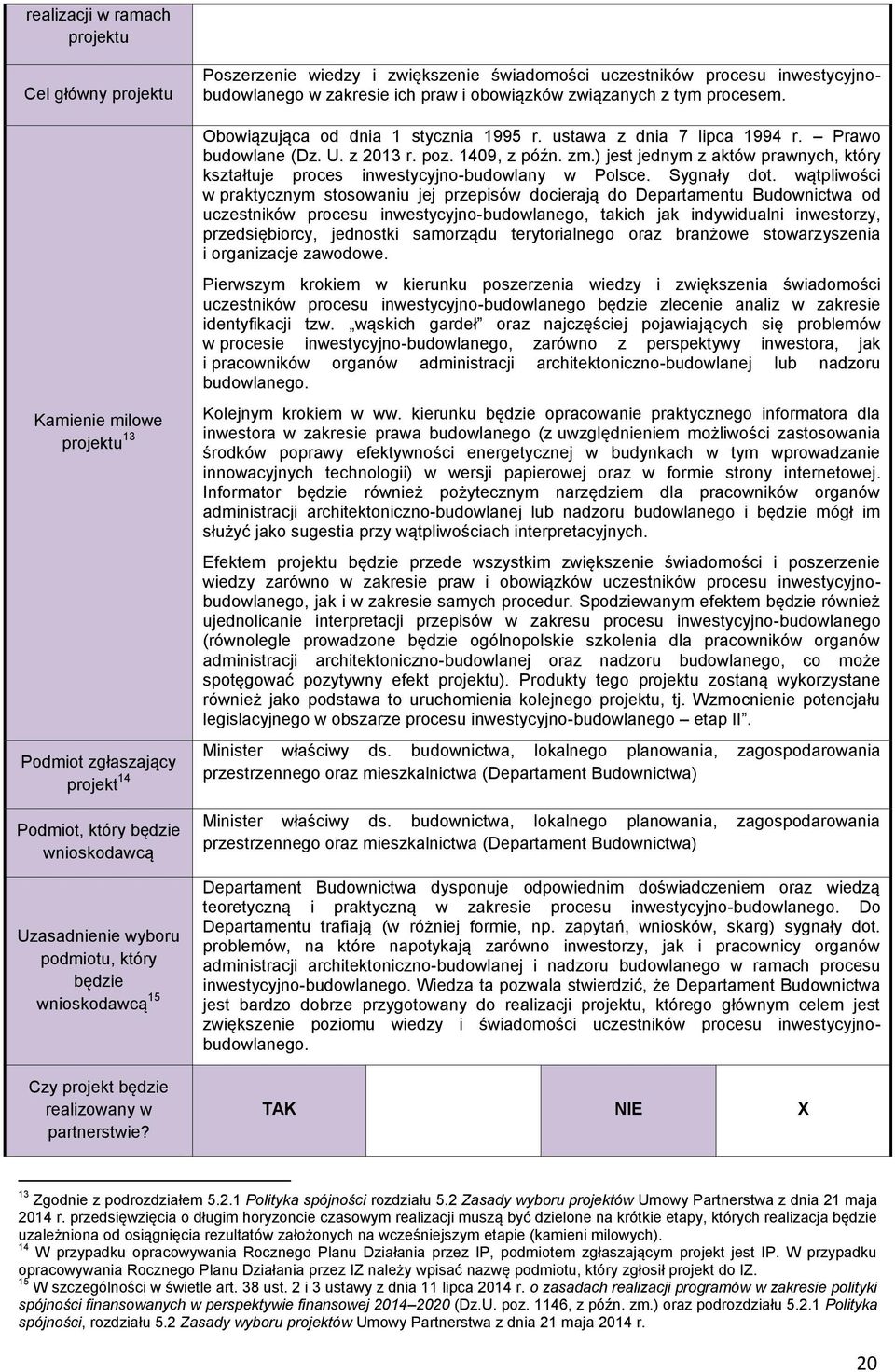 ) jest jednym z aktów prawnych, który kształtuje proces inwestycyjno-budowlany w Polsce. Sygnały dot.