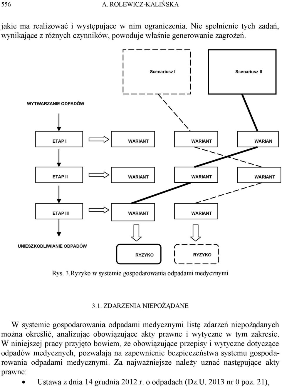 1. ZDRZENI NIEPOŻĄDNE W systemie gospodarowania odpadami medycznymi listę zdarzeń niepożądanych można określić, analizując obowiązujące akty prawne i wytyczne w tym zakresie.