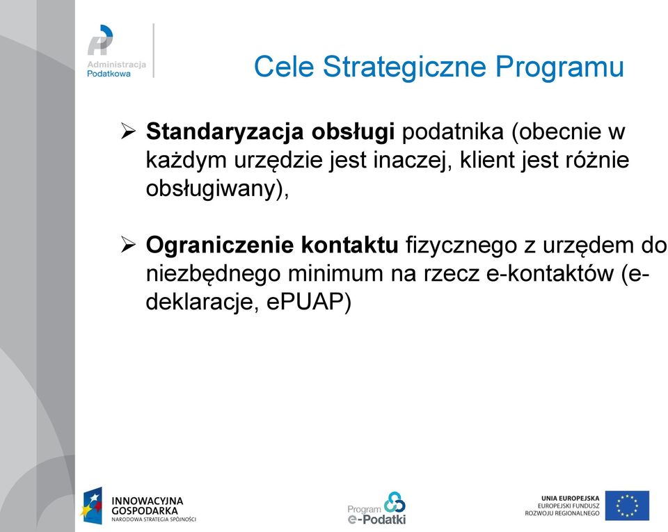 obsługiwany), Ograniczenie kontaktu fizycznego z urzędem do