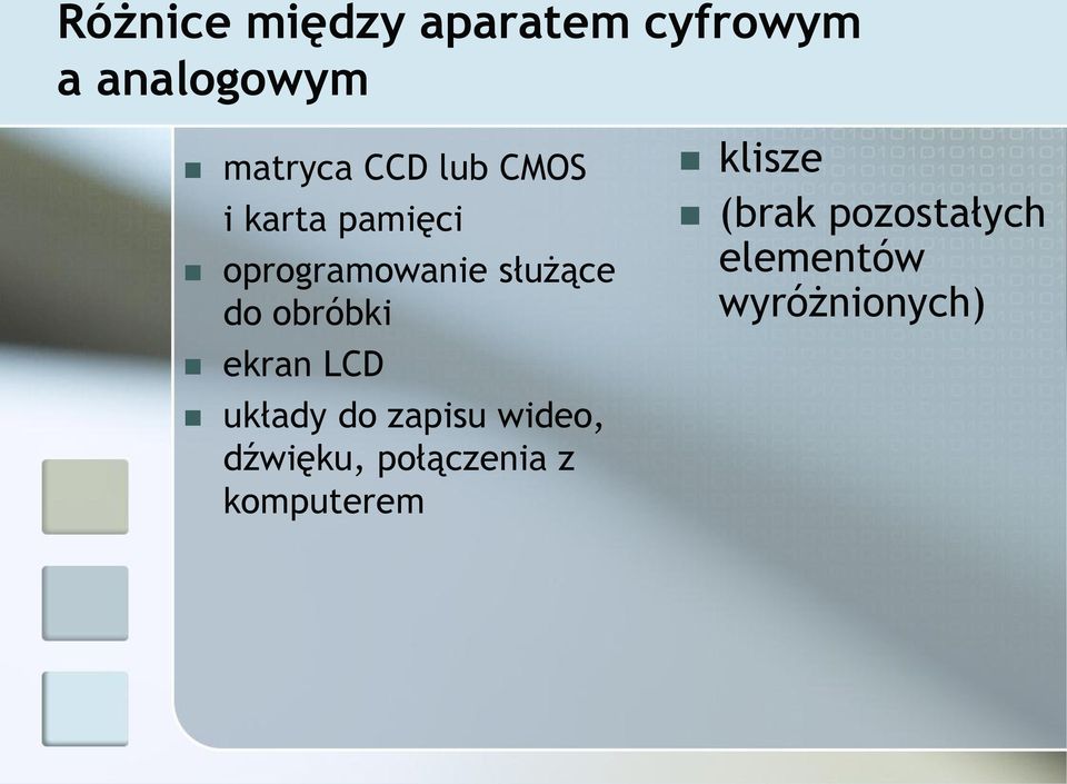 obróbki ekran LCD układy do zapisu wideo, dźwięku,