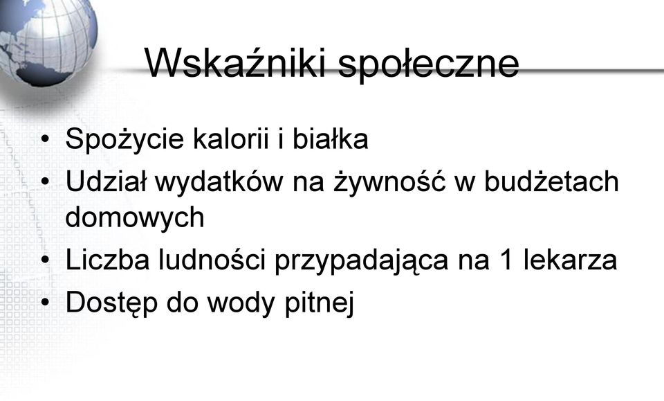 budżetach domowych Liczba ludności