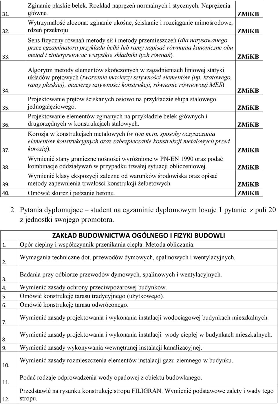 równań). Algorytm metody elementów skończonych w zagadnieniach liniowej statyki układów prętowych (tworzenie macierzy sztywności elementów (np.