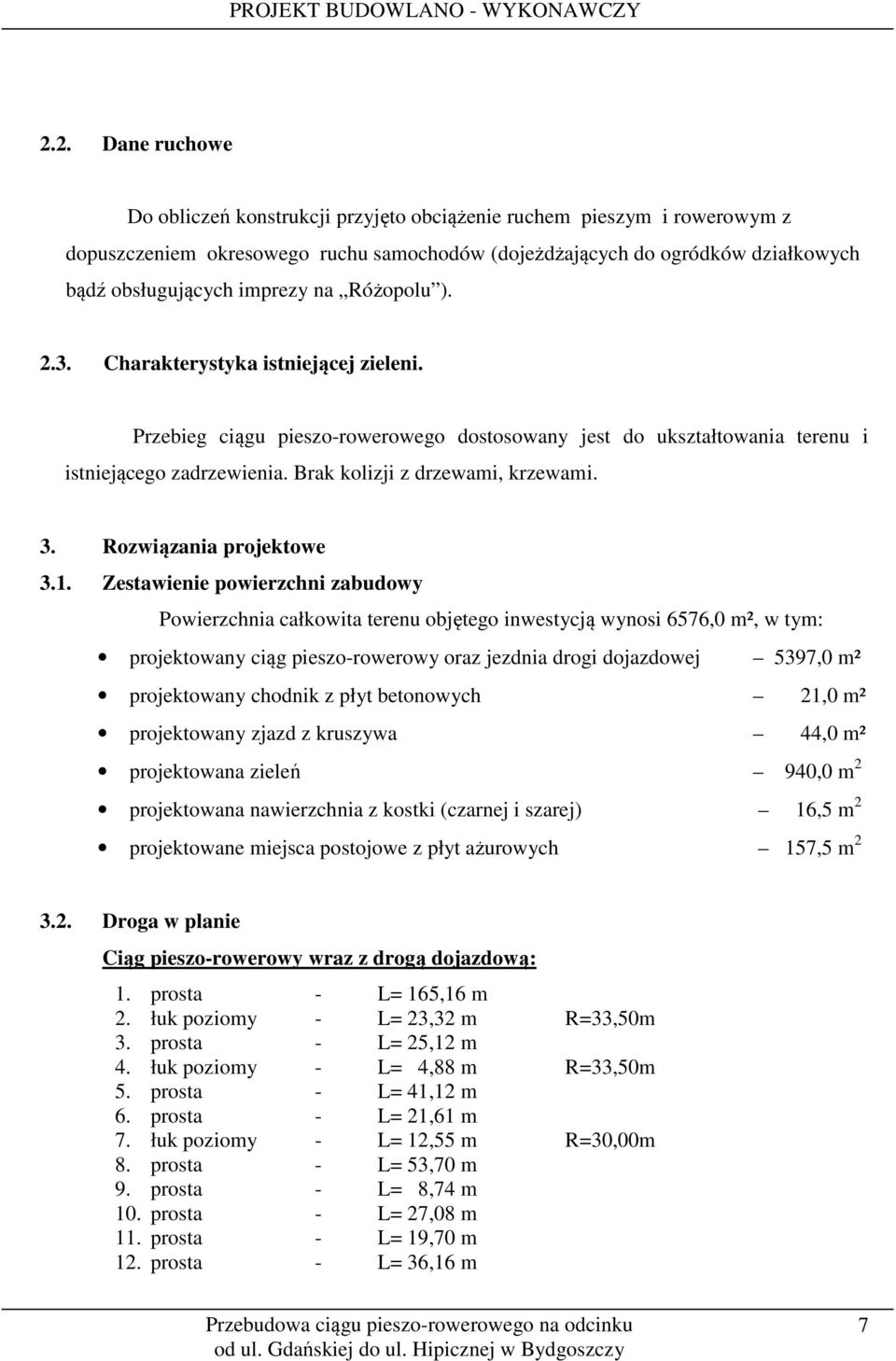 Rozwiązania projektowe 3.1.