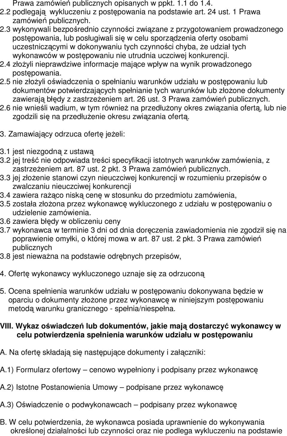 ust. 1 Prawa zamówień publicznych. 2.