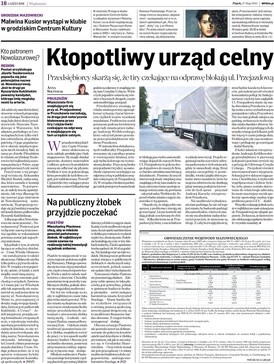 współpracującej z Teatrem Muzycznym Roma w Warszawie. Kusior zadebiutowała w 2005 r. rolą Sary w Tańcu Wampirów w znanym musicalu Romana Polańskiego.
