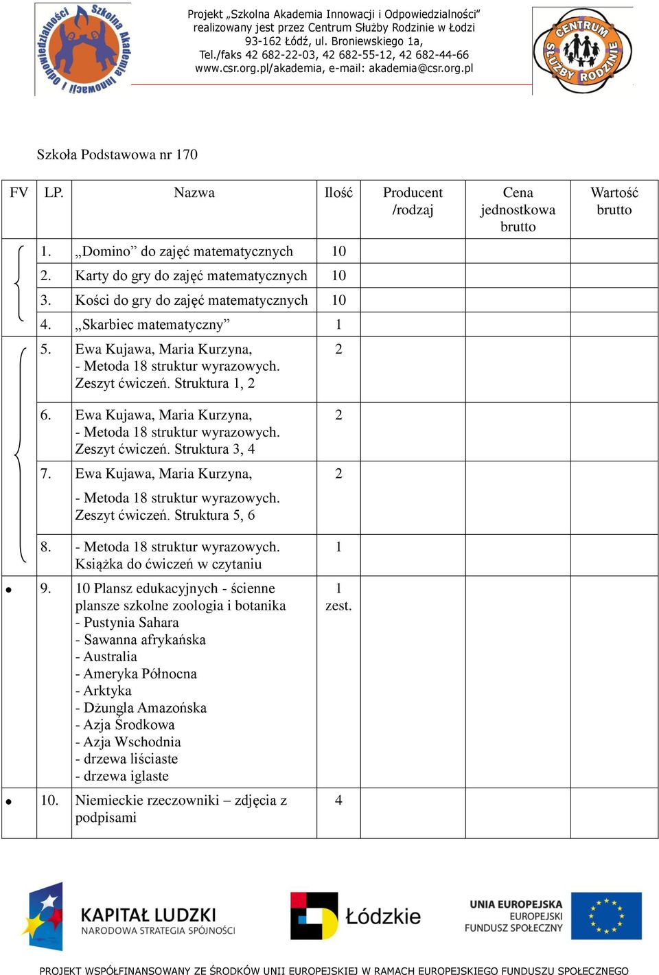 Ewa Kujawa, Maria Kurzyna, - Metoda 8 struktur wyrazowych. Zeszyt ćwiczeń. Struktura 3, 4 7. Ewa Kujawa, Maria Kurzyna, - Metoda 8 struktur wyrazowych. Zeszyt ćwiczeń. Struktura 5, 6 8.