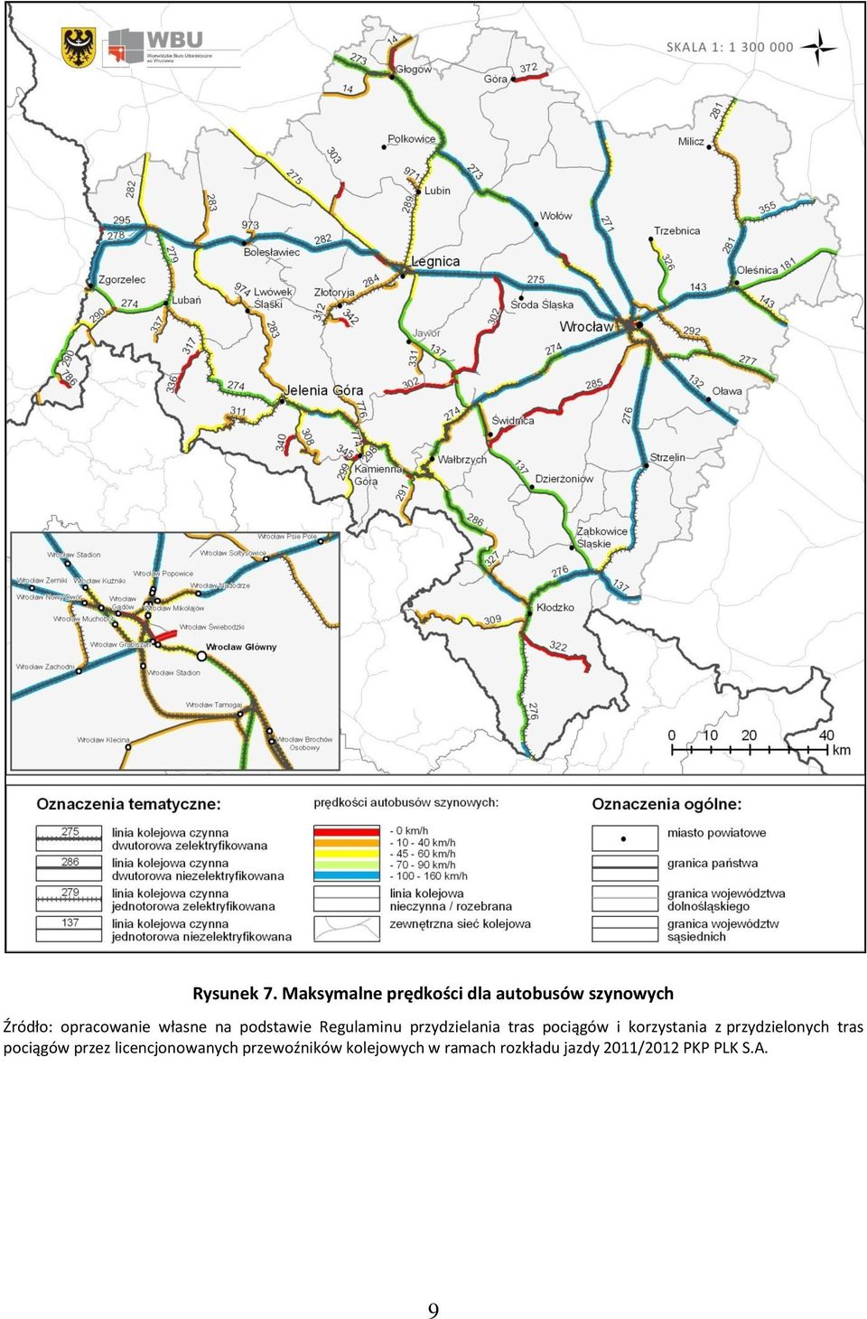 własne na podstawie Regulaminu przydzielania tras pociągów i