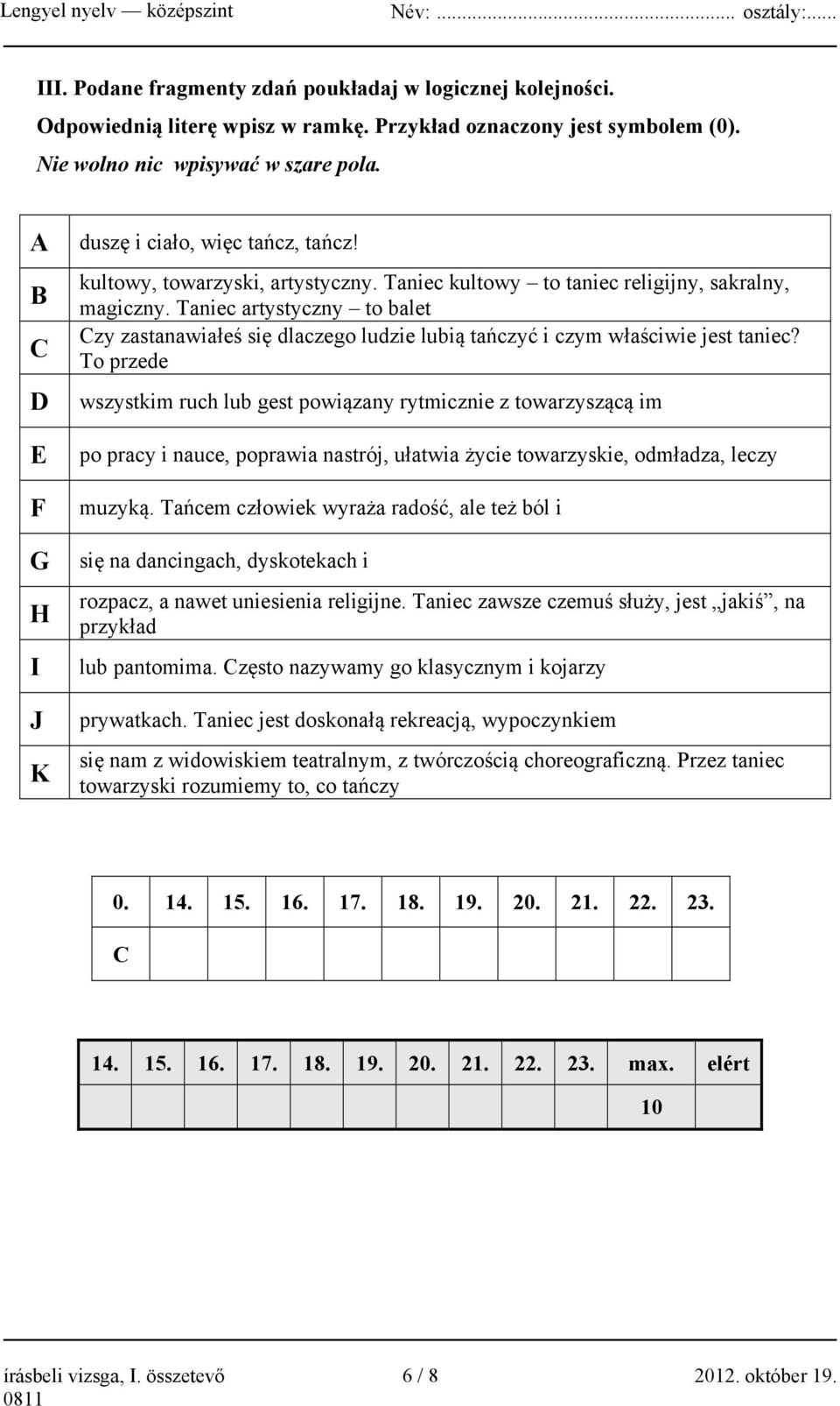 Taniec artystyczny to balet Czy zastanawiałeś się dlaczego ludzie lubią tańczyć i czym właściwie jest taniec?