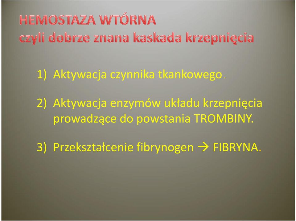 krzepnięcia prowadzące do powstania