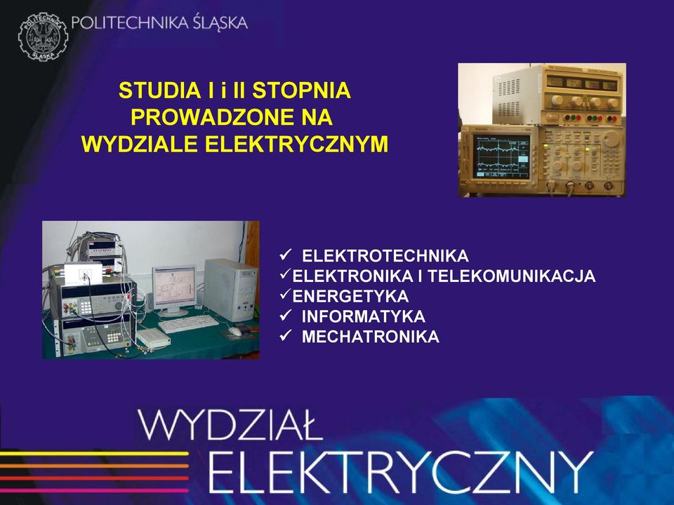 ELEKTROTECHNIKA ELEKTRONIKA I