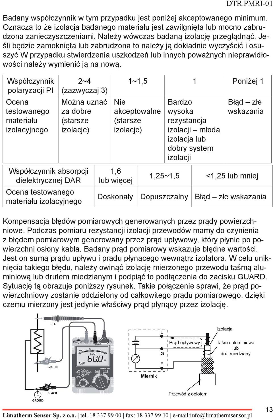 Jeśli będzie zamoknięta lub zabrudzona to należy ją dokładnie wyczyścić i osuszyć W przypadku stwierdzenia uszkodzeń lub innych poważnych nieprawidłowości należy wymienić ją na nową.