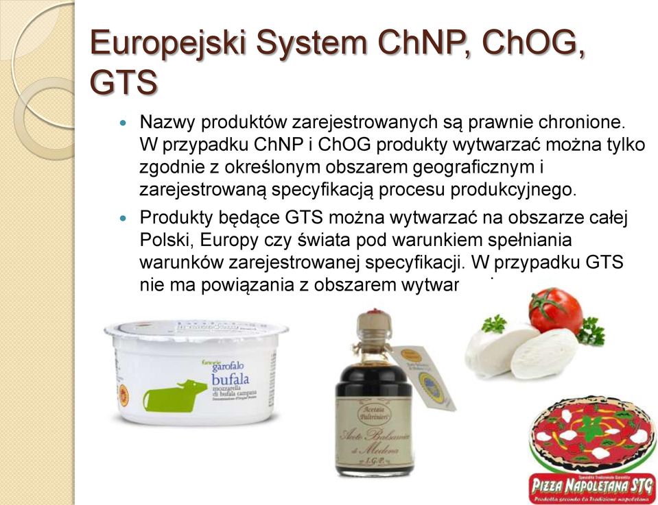 zarejestrowaną specyfikacją procesu produkcyjnego.