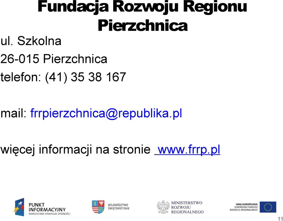 Pierzchnica mail: frrpierzchnica@republika.