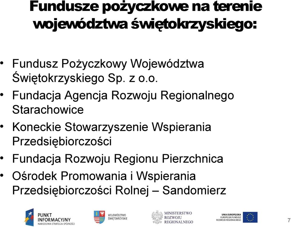 Starachowice Koneckie Stowarzyszenie Wspierania Przedsiębiorczości Fundacja