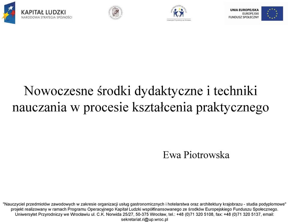 nauczania w procesie