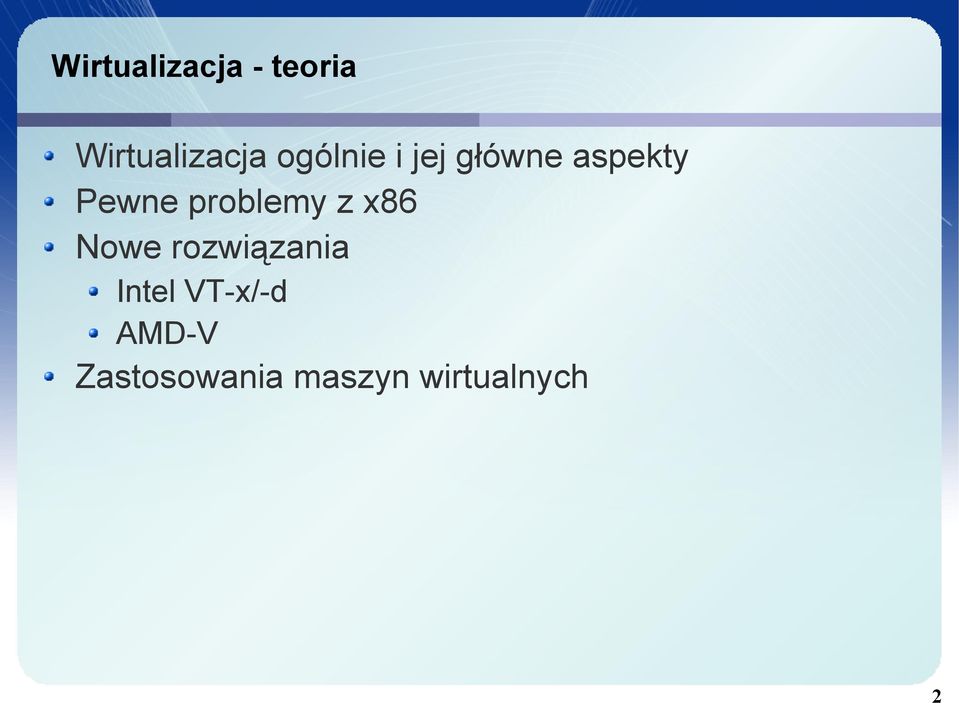 problemy z x86 Nowe rozwiązania Intel