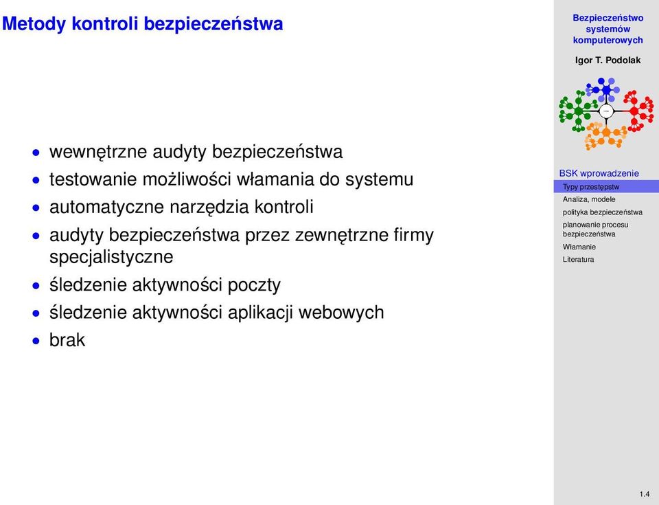 przez zewnętrzne firmy specjalistyczne śledzenie aktywności