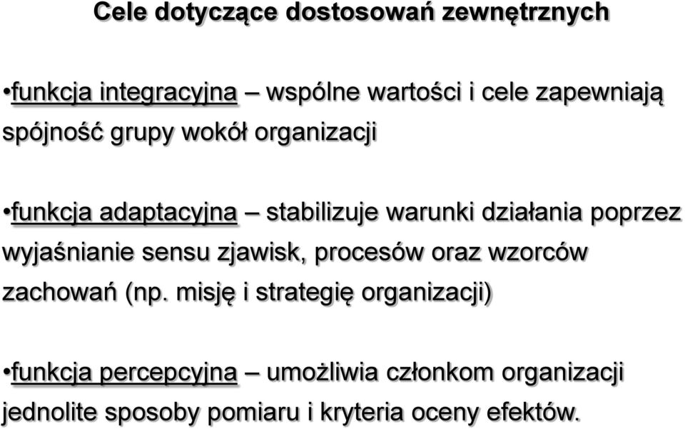 wyjaśnianie sensu zjawisk, procesów oraz wzorców zachowań (np.