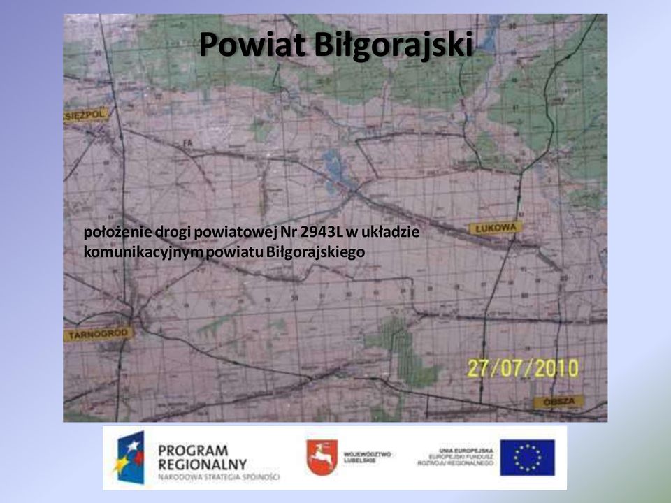 powiatowej Nr 2943L w