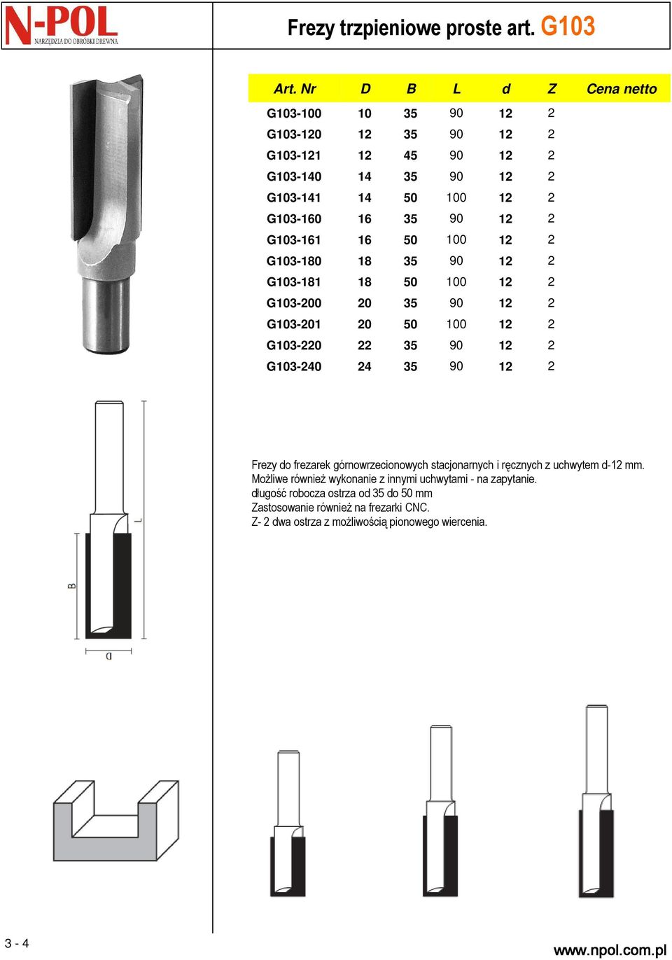 G103-161 16 50 100 12 2 G103-180 18 35 90 12 2 G103-181 18 50 100 12 2 G103-200 20 35 90 12 2 G103-201 20 50 100 12 2 G103-220 22 35 90 12 2 G103-240 24 35 90