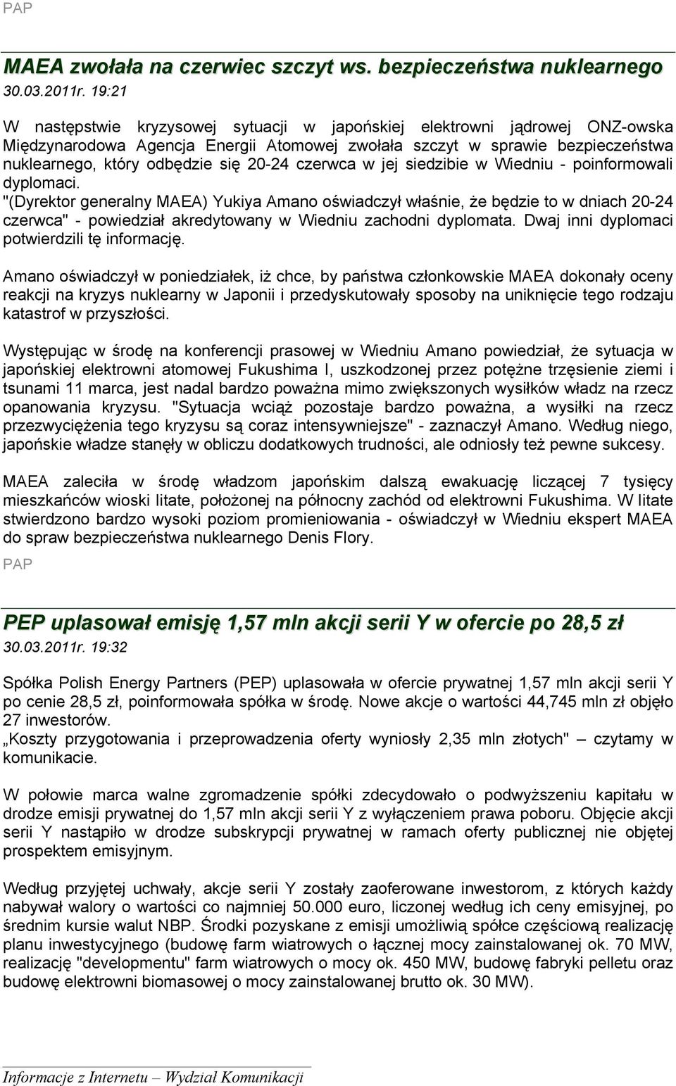 20-24 czerwca w jej siedzibie w Wiedniu - poinformowali dyplomaci.