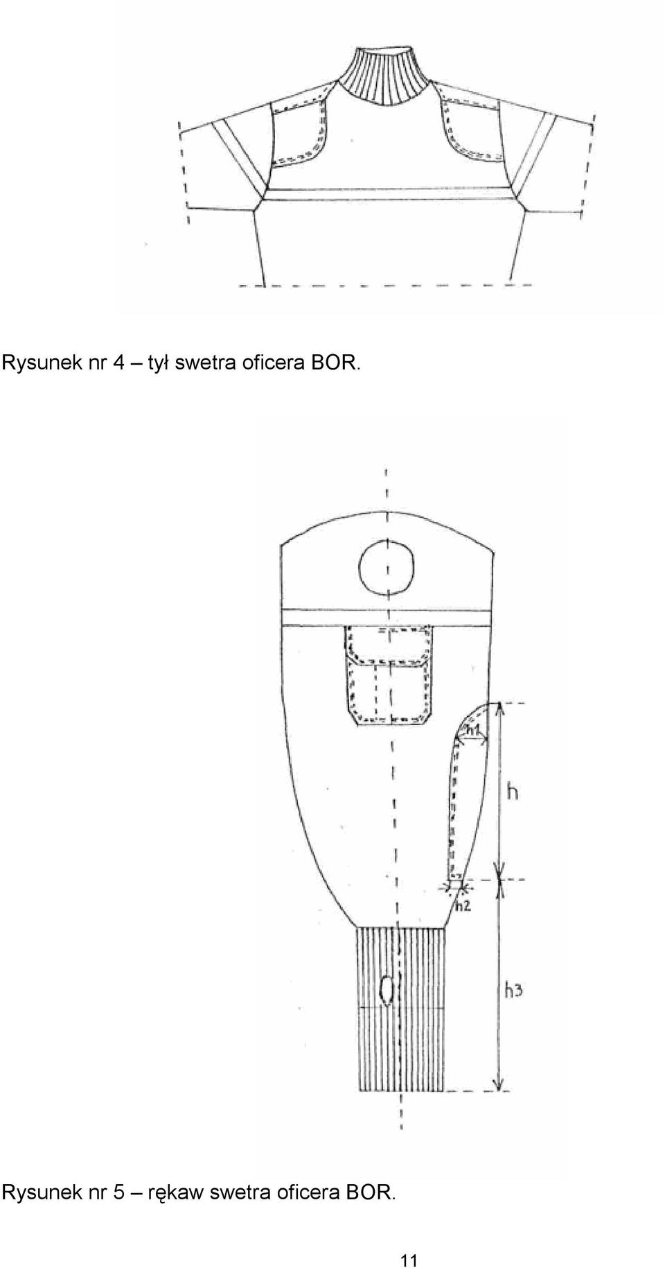 Rysunek nr 5 rękaw 