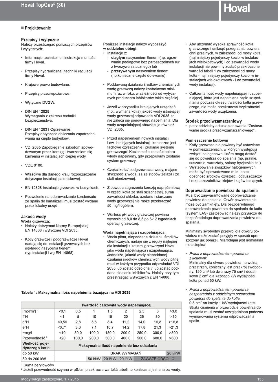 DIN EN 12831 Ogrzewanie Przepisy dotyczące obliczania zapotrzebowania na ciepło budynków.