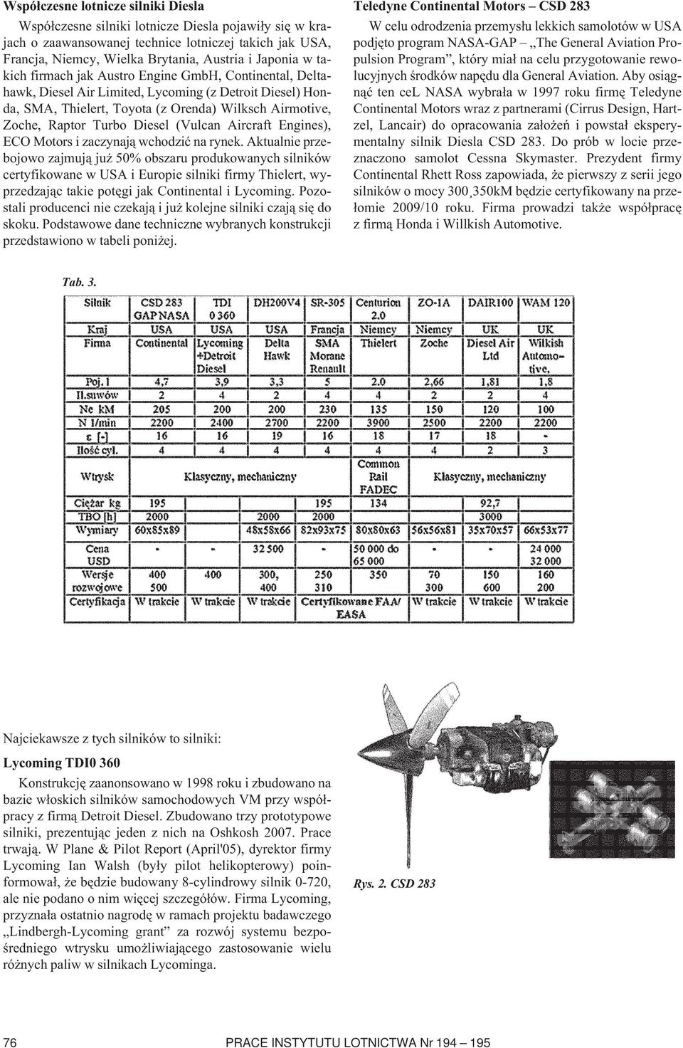 (Vulcan Aircraft Engines), ECO Motors i zaczynają wchodzić na rynek.