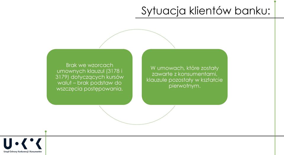 podstaw do wszczęcia postępowania.