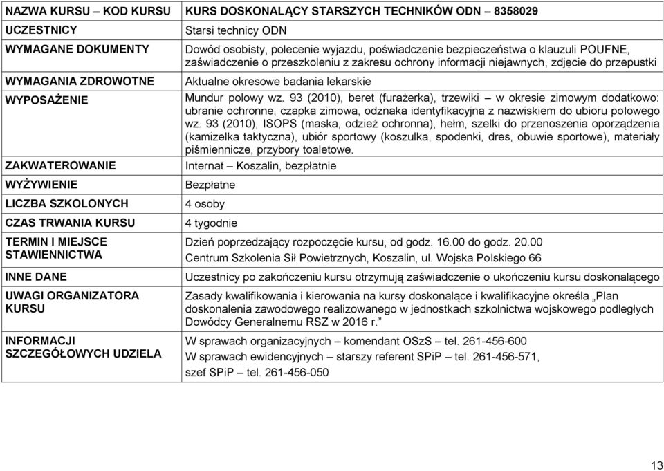 zakresu ochrony informacji niejawnych, zdjęcie do przepustki (kamizelka taktyczna), ubiór sportowy