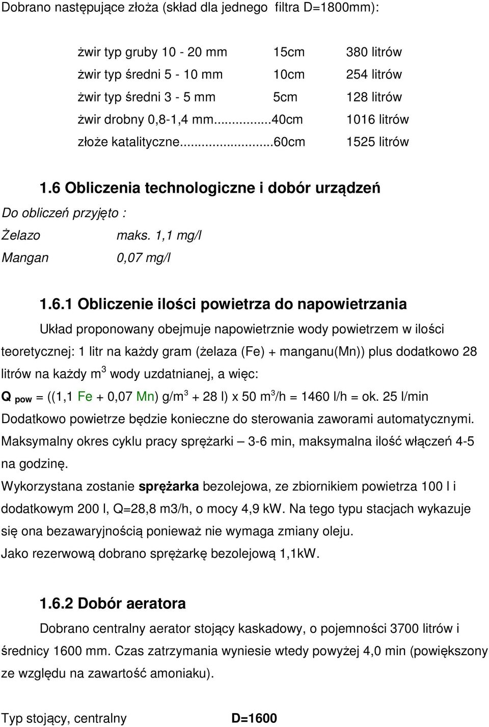 litrów złoże katalityczne...60