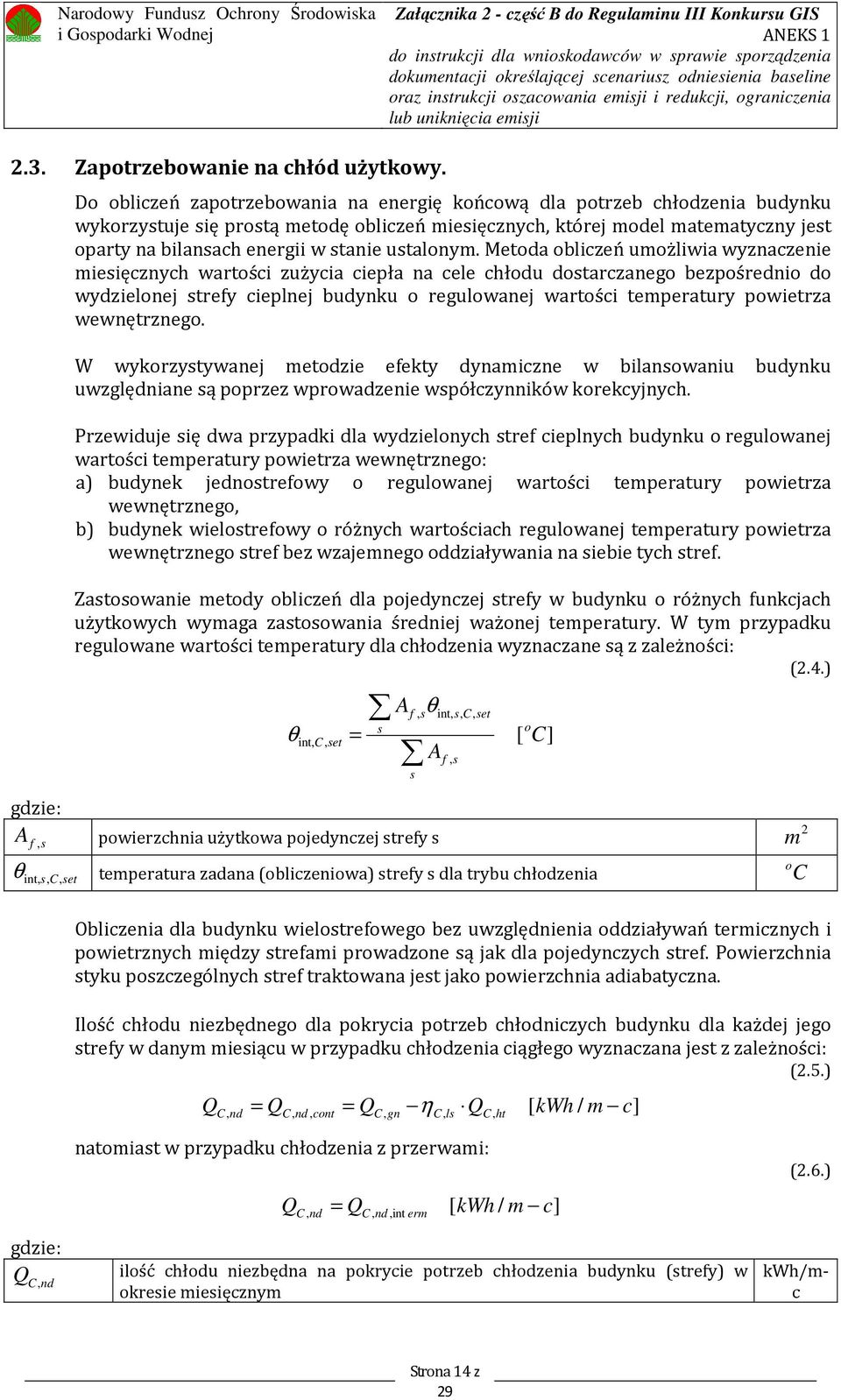 energii w stanie ustalonym.