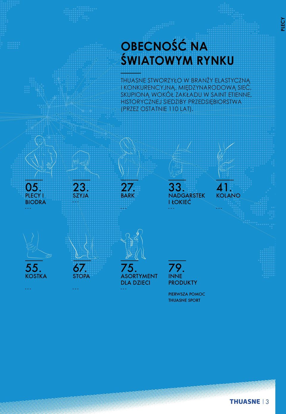 110 LAT). 05. PLECY I BIODRA 23. SZYJA --- --- 55. 67. KOSTKA STOPA --- --- 27. 33. --- --- BARK 75.