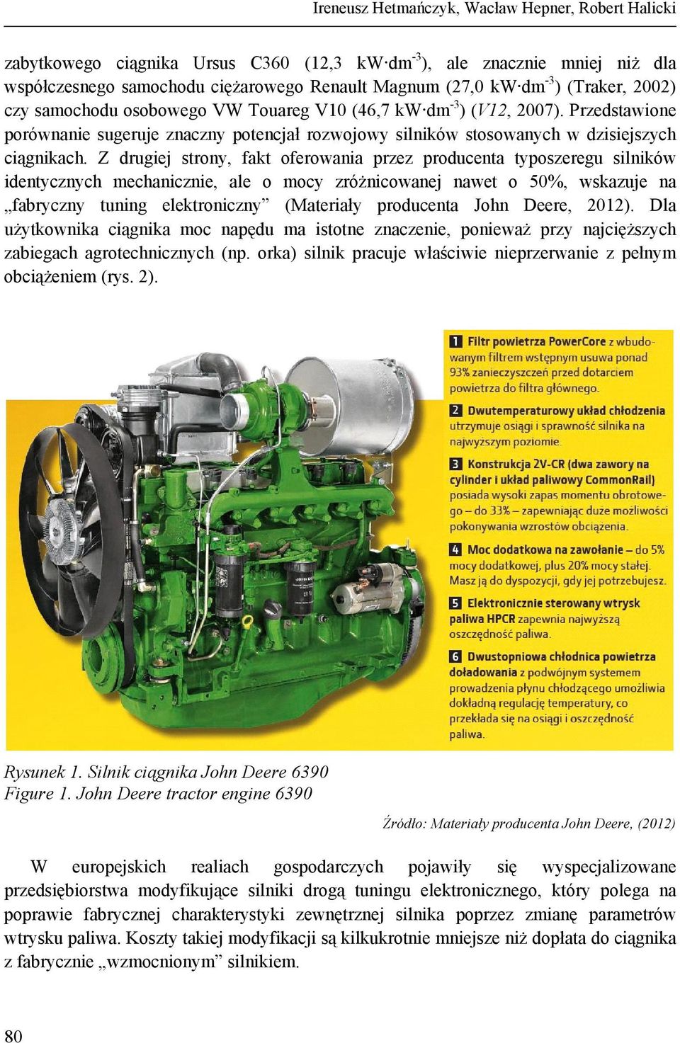 Z drugiej strony, fakt oferowania przez producenta typoszeregu silników identycznych mechanicznie, ale o mocy zróżnicowanej nawet o 50%, wskazuje na fabryczny tuning elektroniczny (Materiały