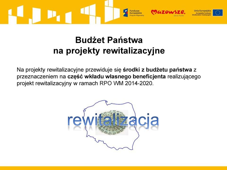 przeznaczeniem na część wkładu własnego beneficjenta