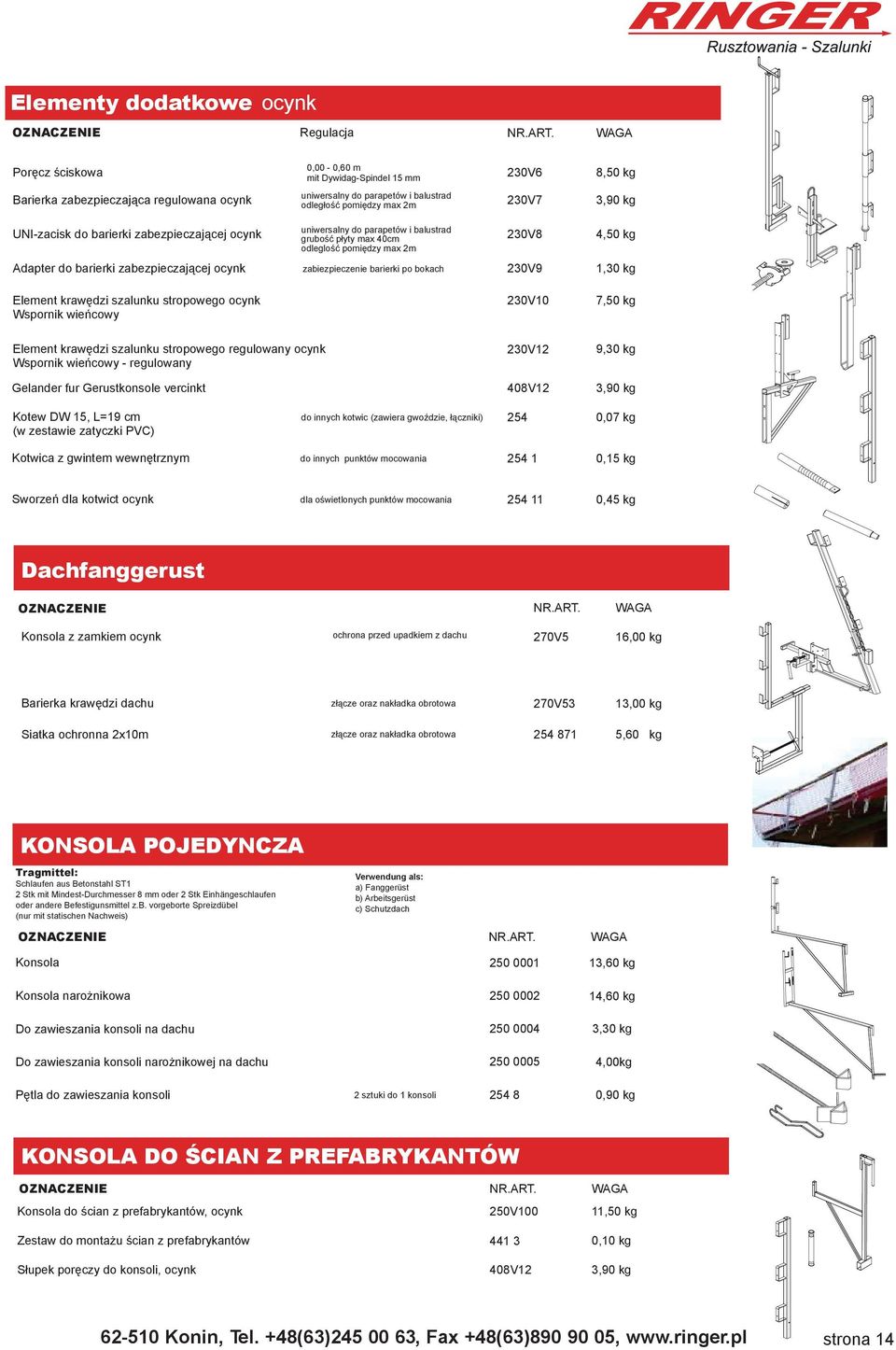 UNI-zacisk do barierki zabezpieczającej ocynk uniwersalny do parapetów i balustrad grubość płyty max 40cm 230V8 4,50 kg odleglość pomiędzy max 2m Adapter do barierki zabezpieczającej ocynk