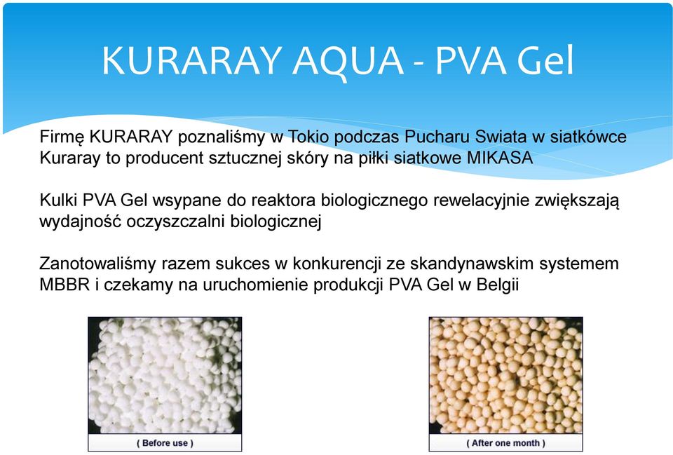 biologicznego rewelacyjnie zwiększają wydajność oczyszczalni biologicznej Zanotowaliśmy razem