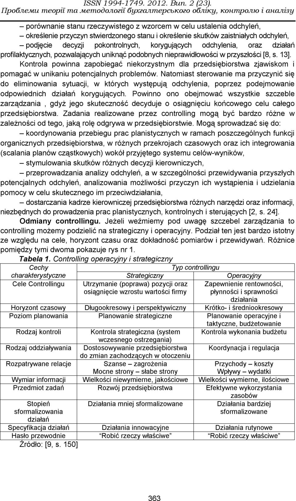 Kontrola powinna zapobiegać niekorzystnym dla przedsiębiorstwa zjawiskom i pomagać w unikaniu potencjalnych problemów.