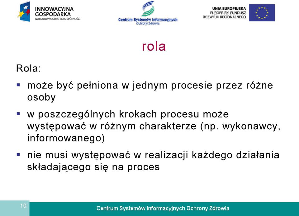 różnym charakterze (np.