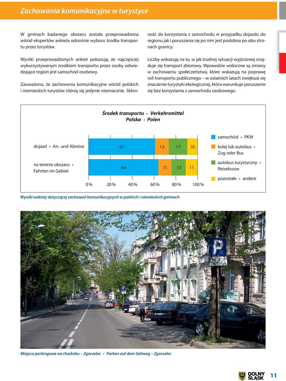 Zauważono, że zachowania komunikacyjne wśród polskich i niemieckich turystów różnią się jedynie nieznacznie.