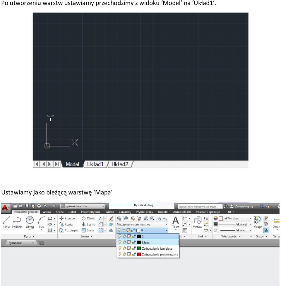 widoku Model na Układ1.