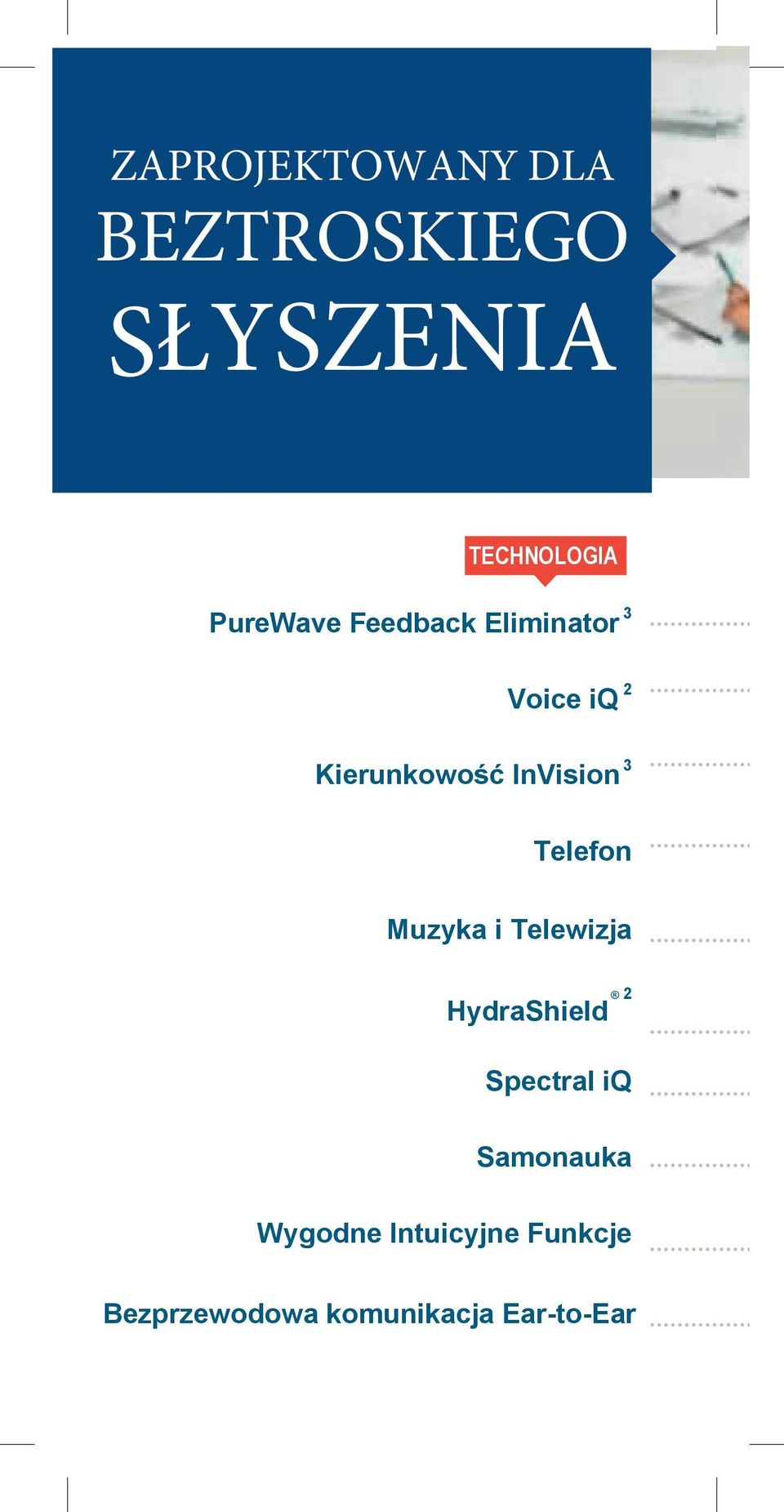 InVision 3 Telefon Muzyka i Telewizja HydraShield 2 Spectral